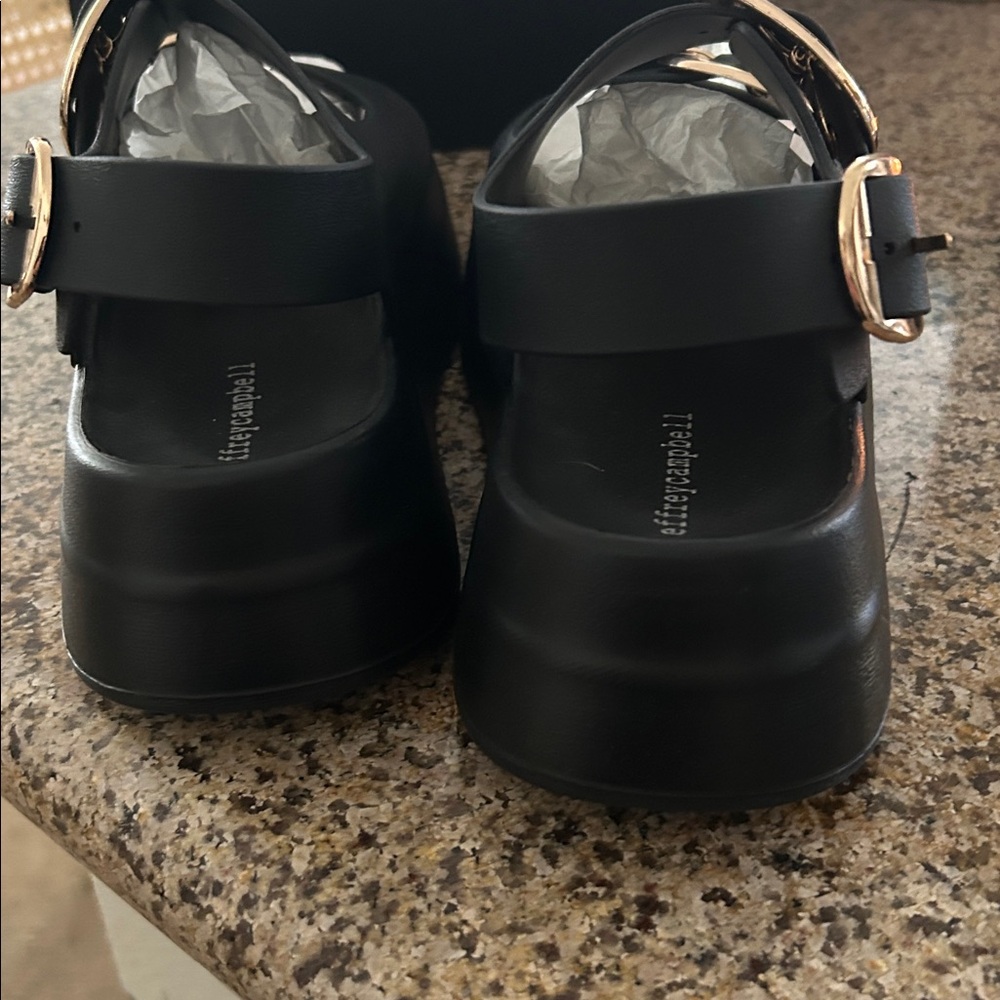 Jeffrey Campbell Blithe Platform Buckle Sandals N… - image 7